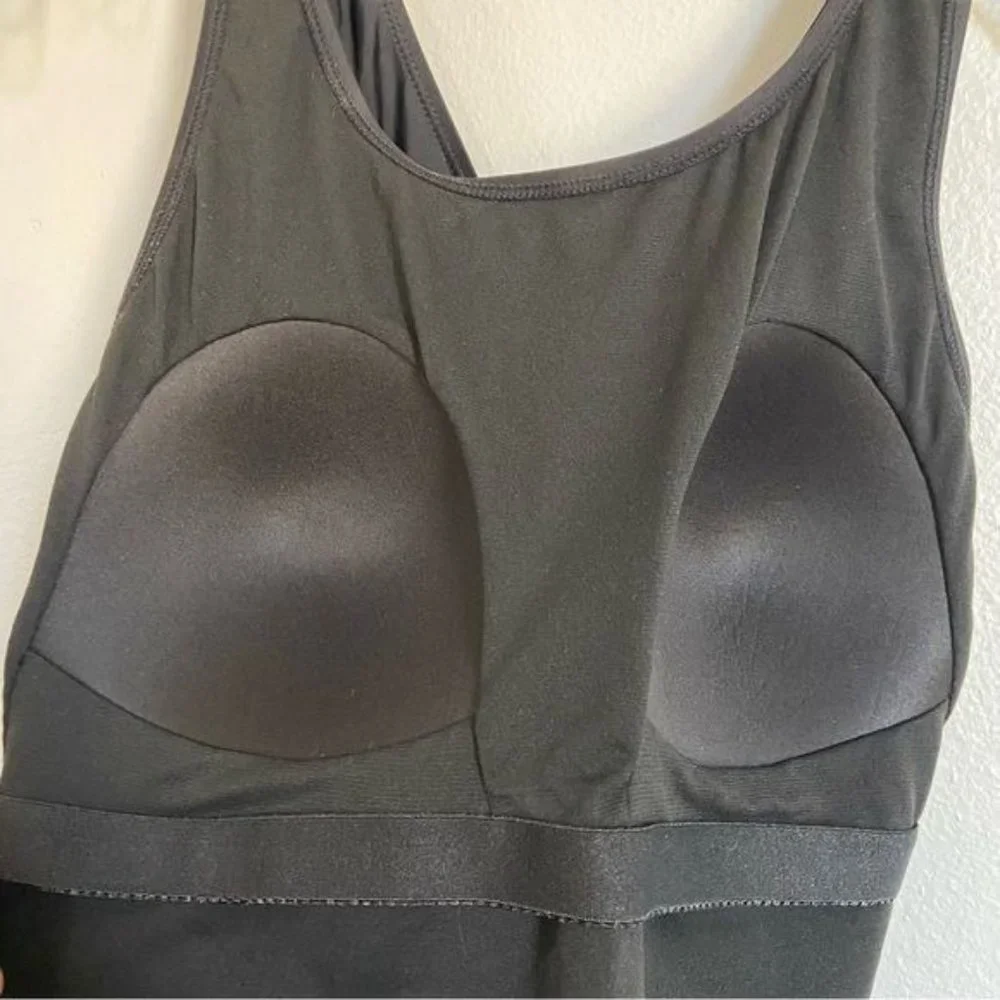 Meet.Curve Black Cross Back Swimsuit